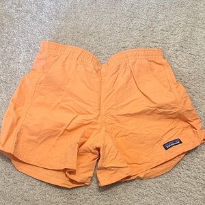 Patagonia Orange Athletic Women's Shorts